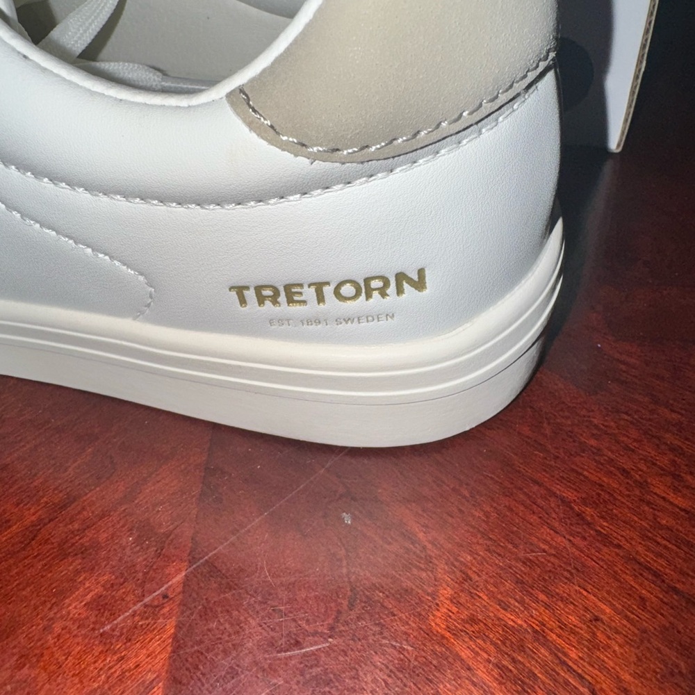 Tretorn White and Gray Sneakers - Picture 5 of 6